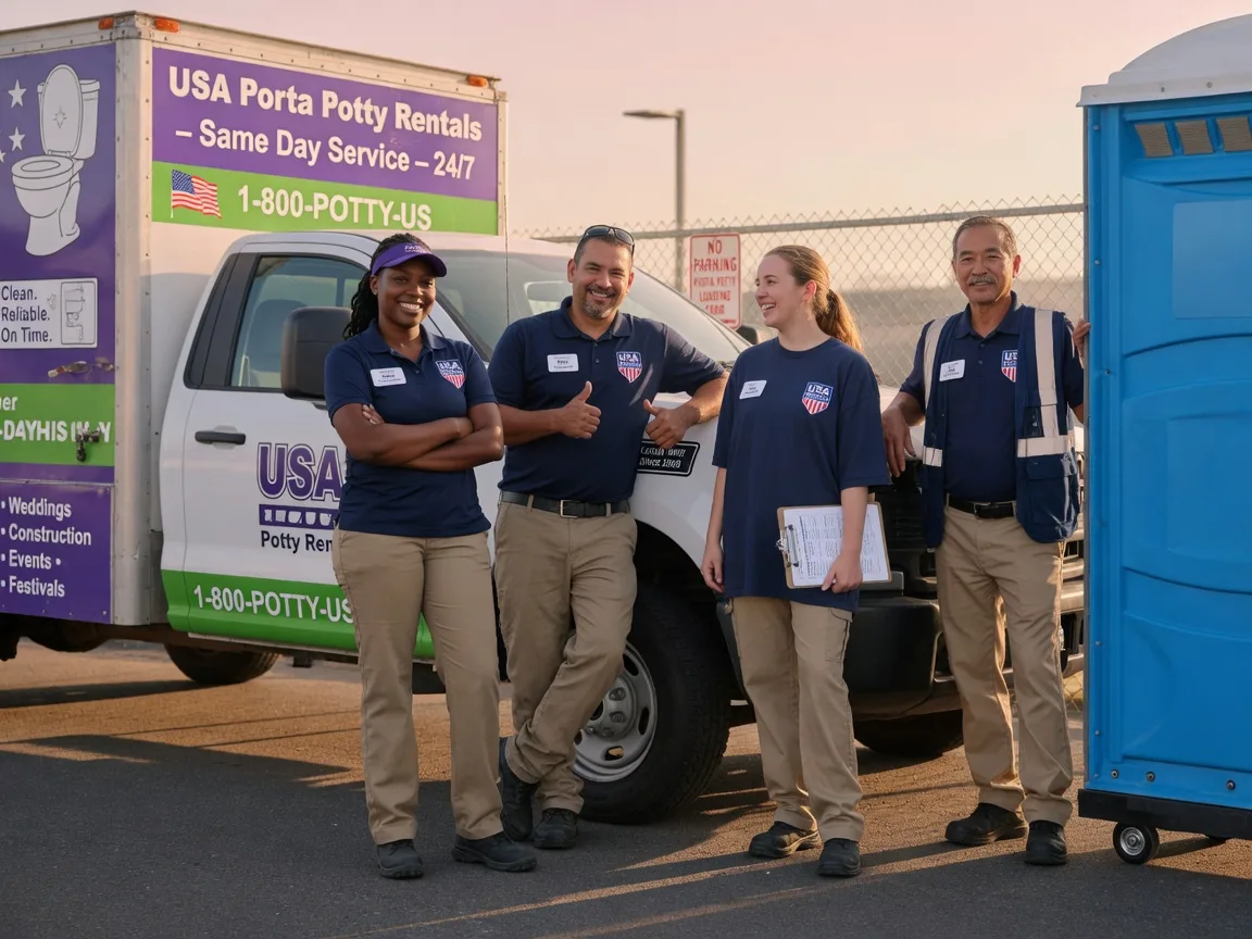Porta Potty Rental company in Hat Creek, CA